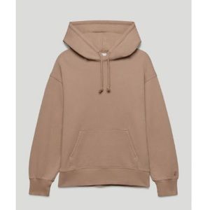 Aritzia Tna cozy fleece boyfriend hoodie